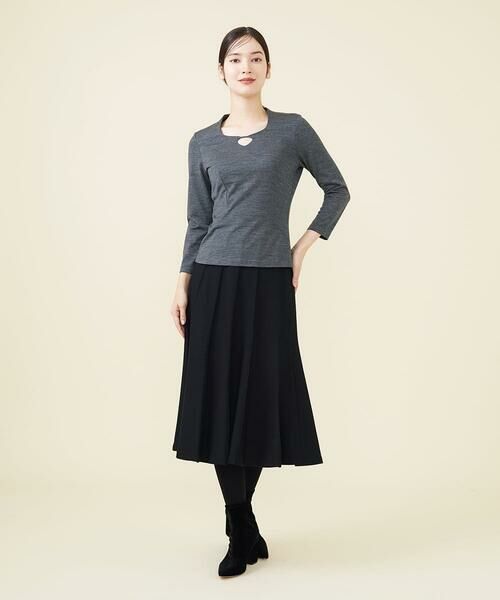 Sybilla / シビラ ロング・マキシ丈スカート | ピンタックラインウールスカート | 詳細17