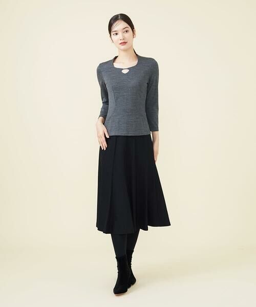 Sybilla / シビラ ロング・マキシ丈スカート | ピンタックラインウールスカート | 詳細18