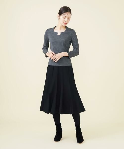 Sybilla / シビラ ロング・マキシ丈スカート | ピンタックラインウールスカート | 詳細19