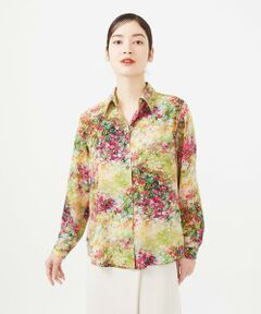Sybilla / シビラ シャツ・ブラウス | ワイルドローズプリントブラウス