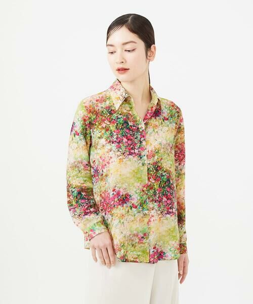 Sybilla / シビラ シャツ・ブラウス | ワイルドローズプリントブラウス | 詳細1