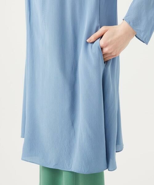 Sybilla / シビラ シャツ・ブラウス | Vネックロングブラウス | 詳細13