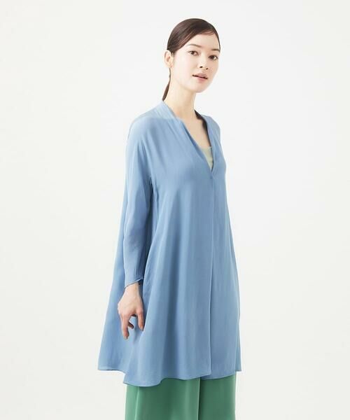 Sybilla / シビラ シャツ・ブラウス | Vネックロングブラウス | 詳細6