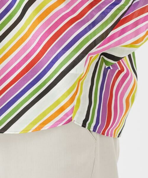 Sybilla / シビラ シャツ・ブラウス | マルチカラーストライプブラウス | 詳細6