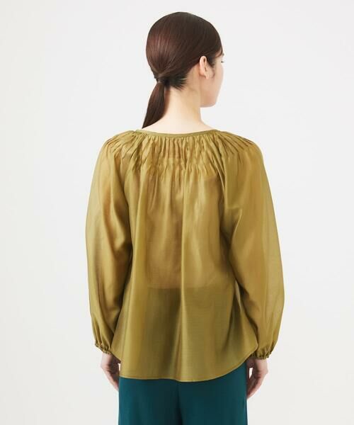 Sybilla / シビラ シャツ・ブラウス | シアーピンタックブラウス | 詳細3