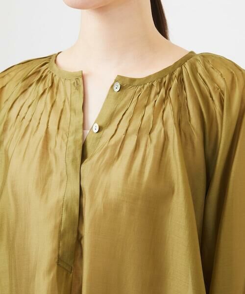 Sybilla / シビラ シャツ・ブラウス | シアーピンタックブラウス | 詳細4