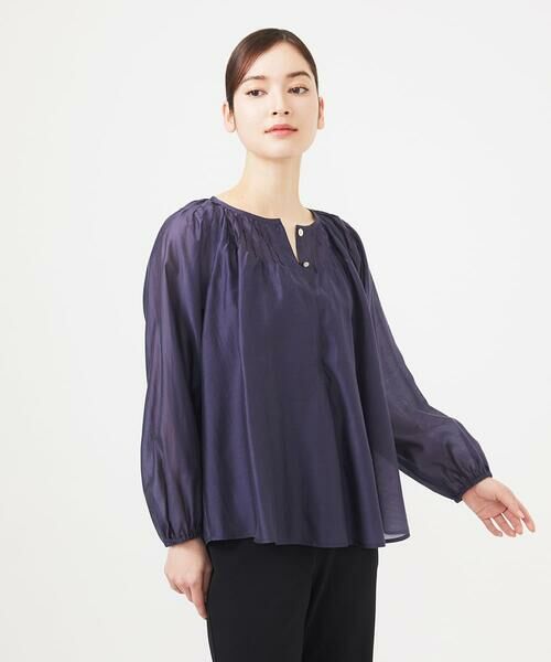 Sybilla / シビラ シャツ・ブラウス | シアーピンタックブラウス | 詳細10