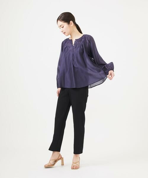 Sybilla / シビラ シャツ・ブラウス | シアーピンタックブラウス | 詳細11