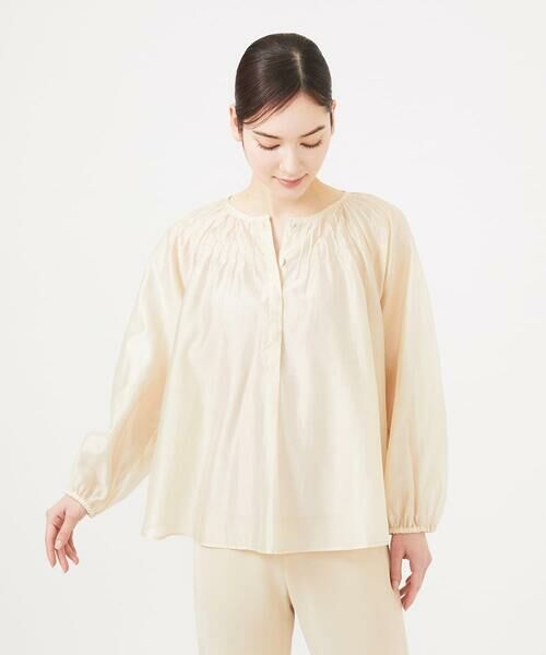 Sybilla / シビラ シャツ・ブラウス | シアーピンタックブラウス | 詳細12