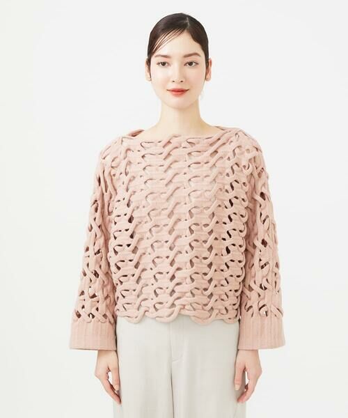 Sybilla / シビラ ニット・セーター | アートケーブルプルオーバー | 詳細1