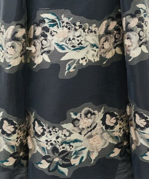 Sybilla / シビラ ロング・マキシ丈スカート | フラワーカットジャカードタックスカート | 詳細11