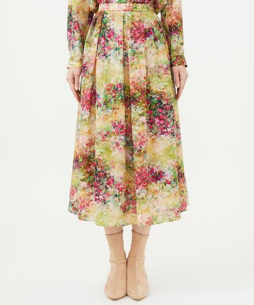 Sybilla / シビラ ロング・マキシ丈スカート | ワイルドローズプリントスカート | 詳細2