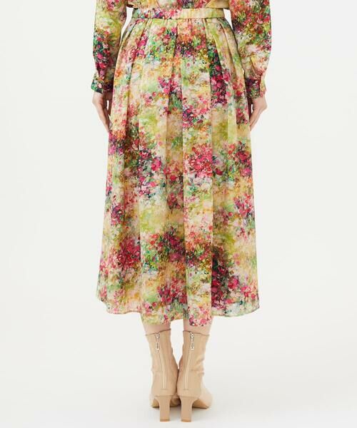 Sybilla / シビラ ロング・マキシ丈スカート | ワイルドローズプリントスカート | 詳細4