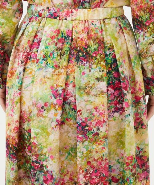 Sybilla / シビラ ロング・マキシ丈スカート | ワイルドローズプリントスカート | 詳細6