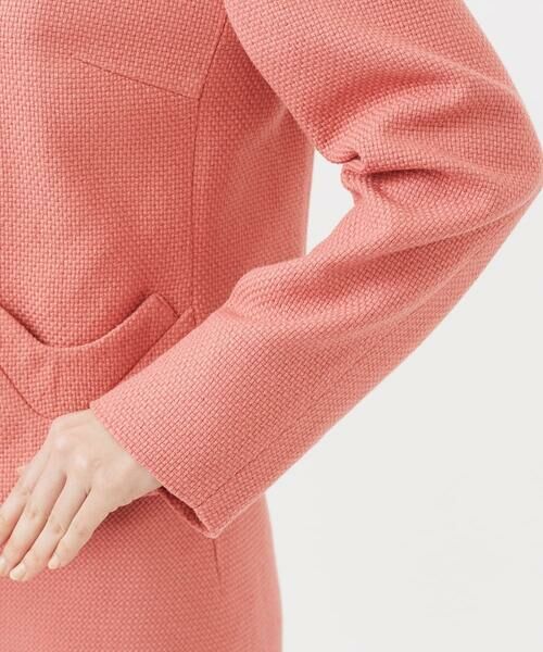 Sybilla / シビラ ノーカラージャケット | ピンクツイードノーカラージャケット | 詳細8