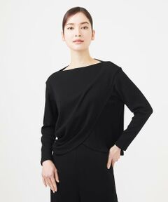 Sybilla / シビラ カットソー | オーガニックコットンドレープカットソー