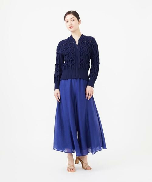 Sybilla / シビラ カーディガン・ボレロ | 変形ケーブルニットブルゾン | 詳細9