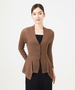 Sybilla / シビラ カーディガン・ボレロ | レギュラーヘムボタン付きカーディガン
