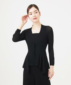 Sybilla / シビラ カーディガン・ボレロ | レギュラーヘムボタン付きカーディガン