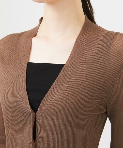 Sybilla / シビラ カーディガン・ボレロ | レギュラーヘムボタン付きカーディガン | 詳細6