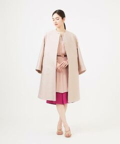 Sybilla シビラ ロングコート チェスターコート ツィード ボリューム