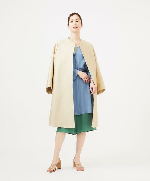 Sybilla / シビラ その他アウター | リサイクルポリエステルノーカラーコート | 詳細12