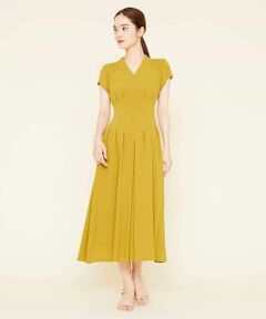 Sybilla / シビラ ドレス | タッキングデザインドレス