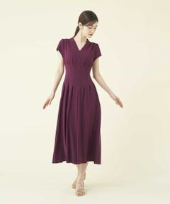 Sybilla / シビラ ドレス | タッキングデザインドレス