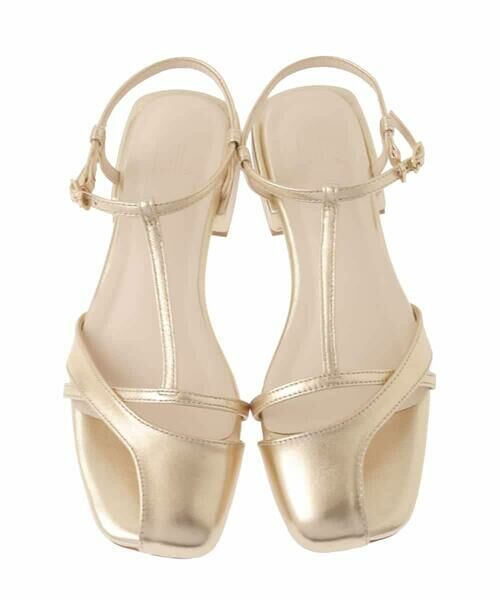 Sybilla / シビラ サンダル | ゴールドストラップサンダル | 詳細2