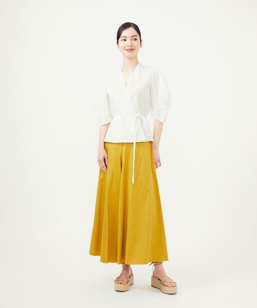 Sybilla / シビラ シャツ・ブラウス | パフスリーブカシュクールブラウス | 詳細11