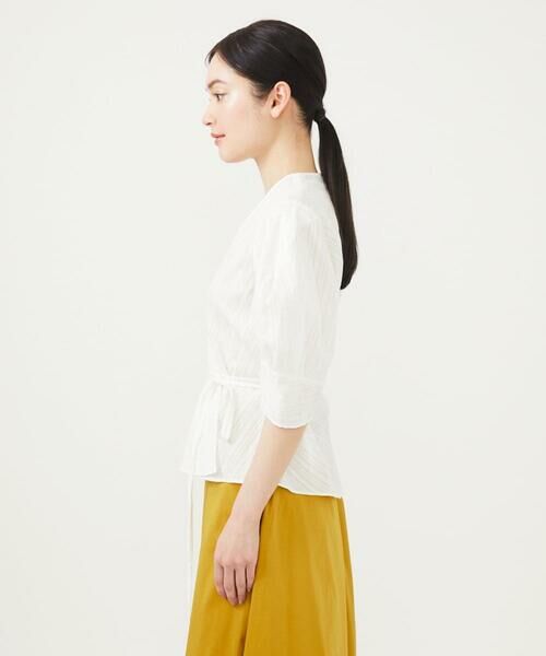 Sybilla / シビラ シャツ・ブラウス | パフスリーブカシュクールブラウス | 詳細3