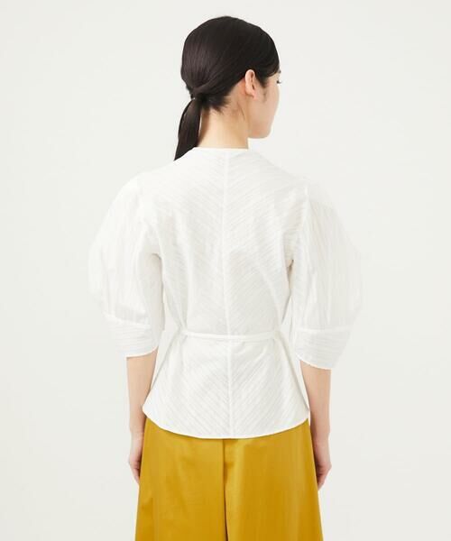 Sybilla / シビラ シャツ・ブラウス | パフスリーブカシュクールブラウス | 詳細4