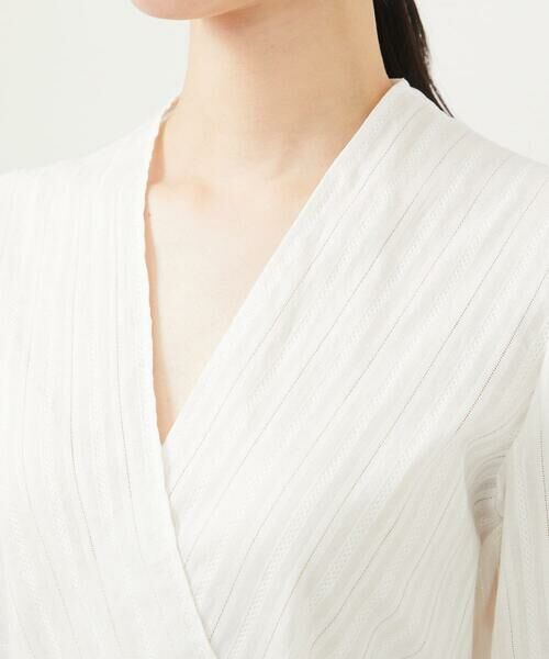 Sybilla / シビラ シャツ・ブラウス | パフスリーブカシュクールブラウス | 詳細5