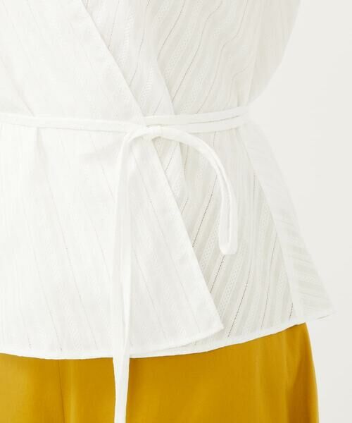 Sybilla / シビラ シャツ・ブラウス | パフスリーブカシュクールブラウス | 詳細7