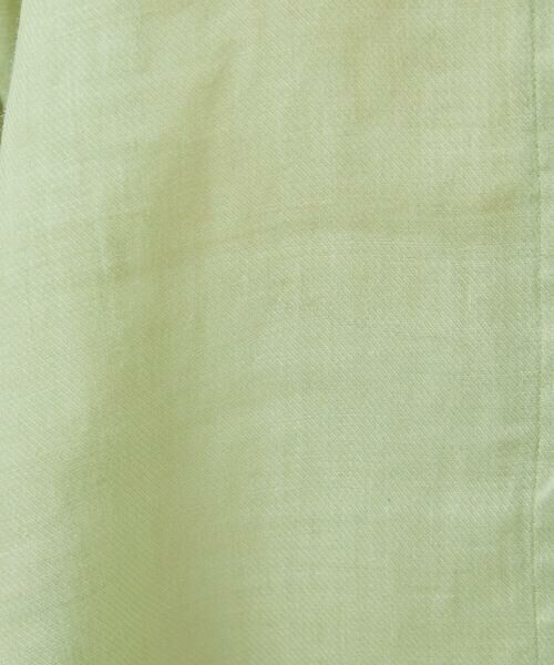 Sybilla / シビラ シャツ・ブラウス | ムラ染めリネンボタンブラウス | 詳細8