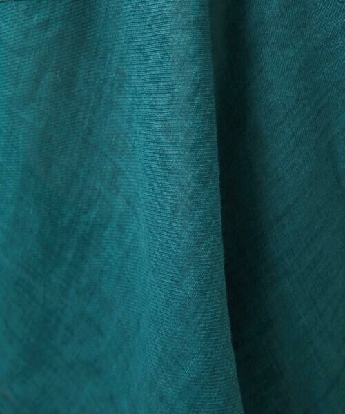 Sybilla / シビラ シャツ・ブラウス | ムラ染めリネンポケットブラウス | 詳細10