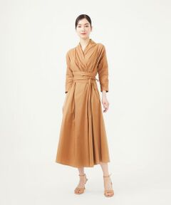 Sybilla / シビラ ドレス | ウエストベルトカシュクールドレス