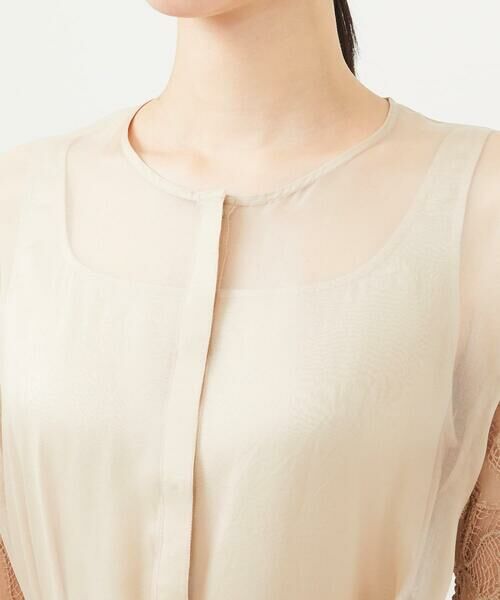 Sybilla / シビラ ドレス | シルクオーガンジーローズドレス | 詳細5