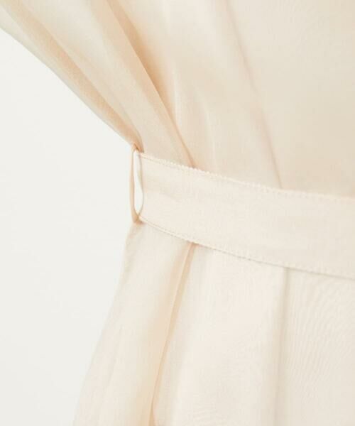 Sybilla / シビラ ドレス | シルクオーガンジーローズドレス | 詳細8