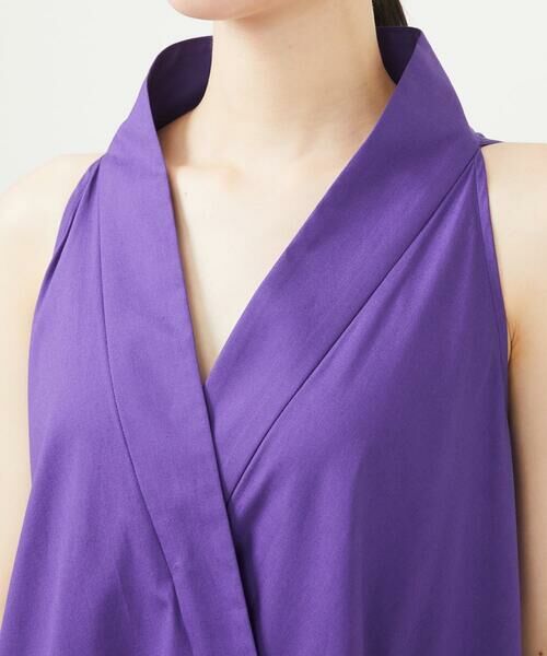 Sybilla / シビラ ドレス | 【SMART DRESS】オフカラーアメリカンスリーブドレス | 詳細7