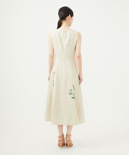 Sybilla / シビラ ドレス | 先染めリネン刺繍ドレス | 詳細4