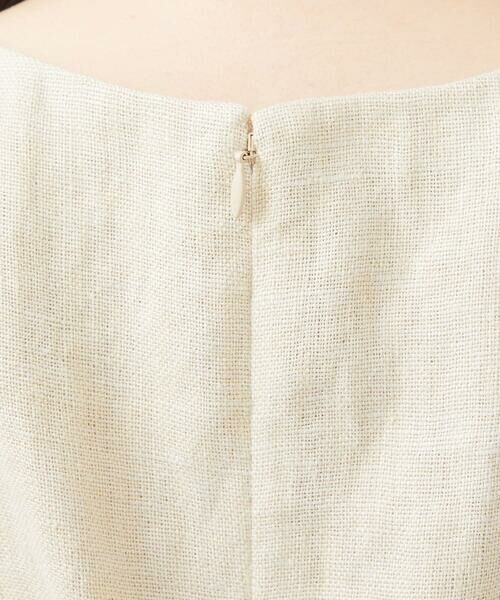 Sybilla / シビラ ドレス | 先染めリネン刺繍ドレス | 詳細6