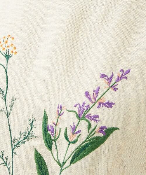 Sybilla / シビラ ドレス | 先染めリネン刺繍ドレス | 詳細9