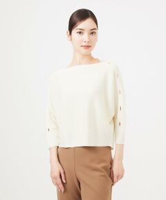Sybilla / シビラ ニット・セーター | スカラップスリーブプルオーバー