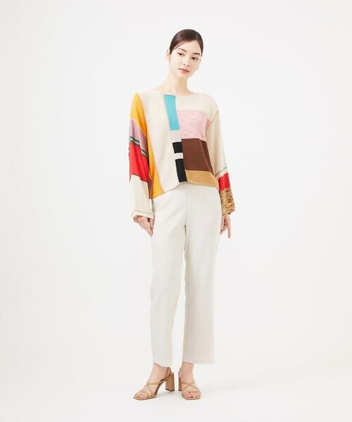 Sybilla / シビラ ニット・セーター | パッチワークニットプルオーバー | 詳細7