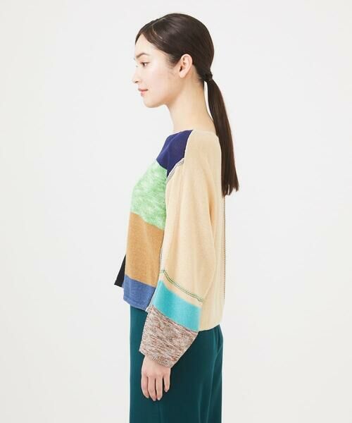 Sybilla / シビラ ニット・セーター | パッチワークニットプルオーバー | 詳細10