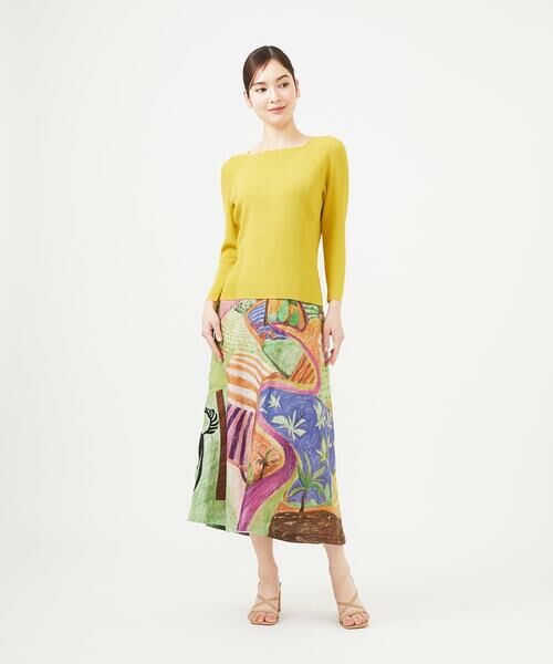 Sybilla / シビラ ロング・マキシ丈スカート | パステルランドスケープスカート | 詳細14