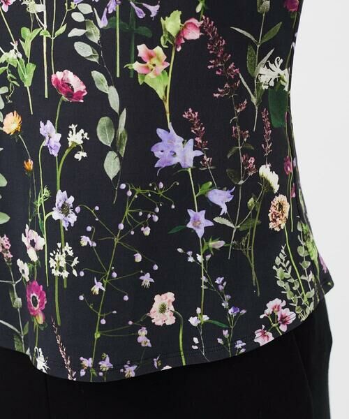 Sybilla / シビラ カットソー | フォトフラワープリントカットソー | 詳細13