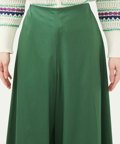 Sybilla / シビラ その他パンツ | コットンサテンフレアパンツ | 詳細8