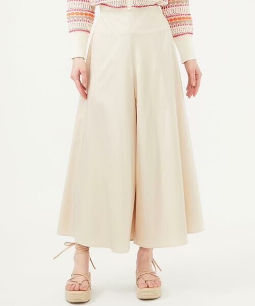 Sybilla / シビラ その他パンツ | コットンサテンフレアパンツ | 詳細16